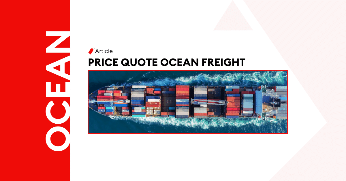 Price Quote Ocean Freight