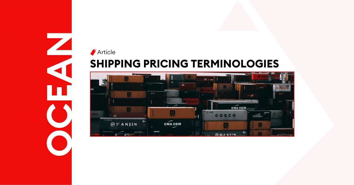 <strong>Shipping Pricing Terminologies</strong>