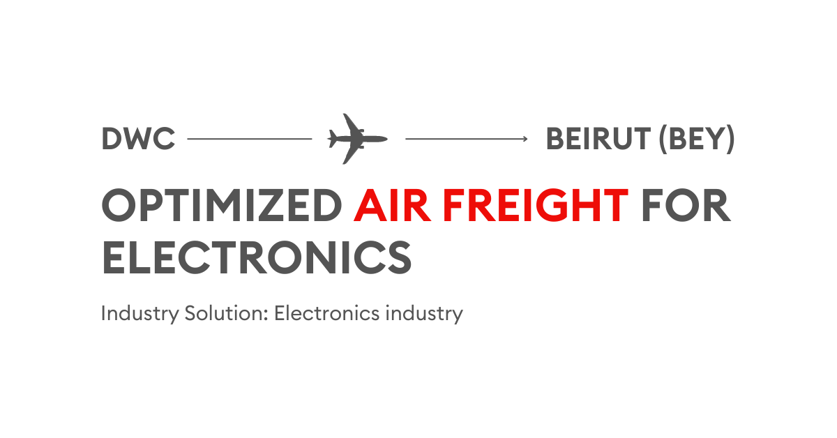 Air Freight for Electronics