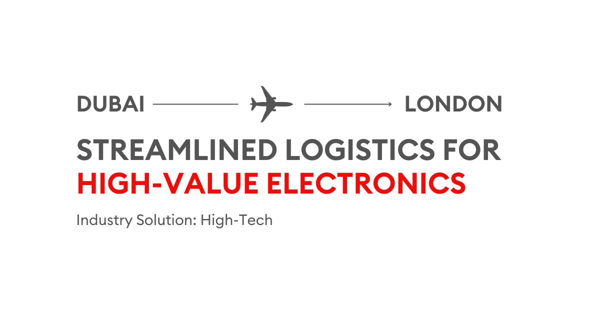 Hard Drives Shipping from Dubai to London | A Case Study