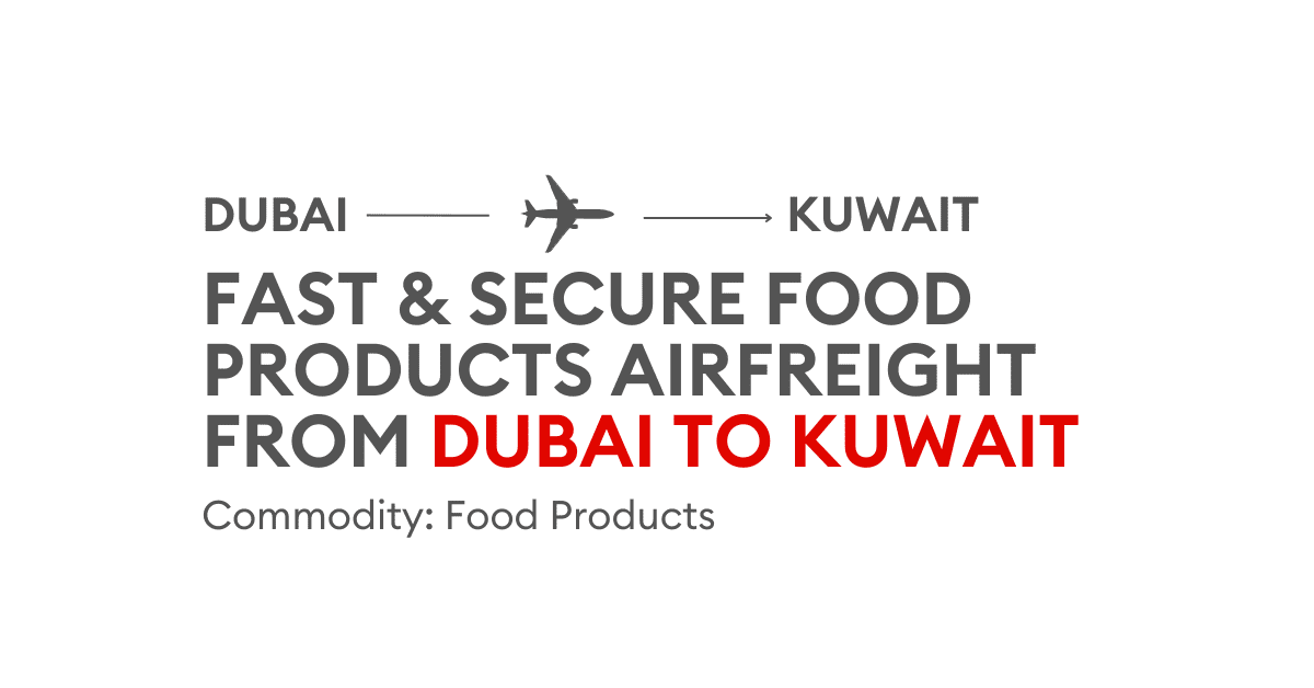 Efficient Airfreight Export from DXB to Kuwait | Al Sharqi